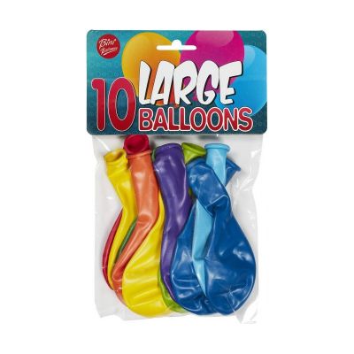 Balloons large 10 pcs in a pack