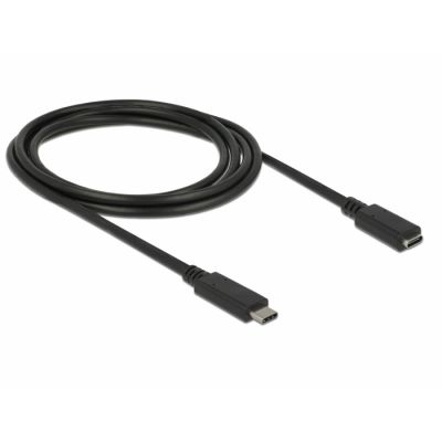 USB pikenduskaabel USB-C F/M 1.0m USB3.1 Type-C 5Gbps 3A must data:32AWG power:24AWG