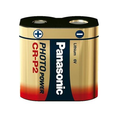 Patarei Panasonic CR-P2 6V Lithium CRP2/5024LC/EL223AP/DL223A/CR17-33/BR-P2 1400mAh 36x35x19mm