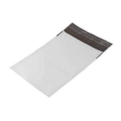Foil envelope 17,5x22,5 + 4cm adhesive strip, black and white, 100pcs / pack