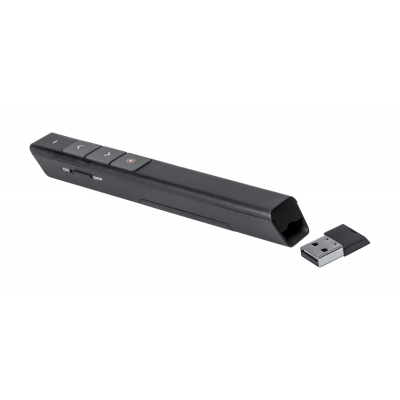 Presentation remote control with laser HASLAM in giftbox black must