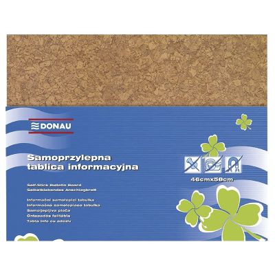 Liimtahvel Donau pruun 460x580mm, iseliimuva pinnaga teadetetahvel