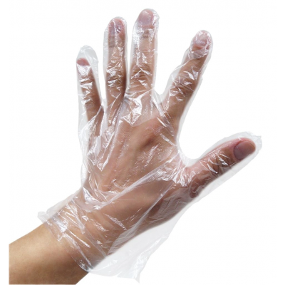 Plastic gloves 100pcs / pack