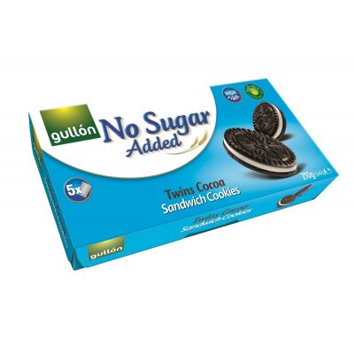 Sugar-free filled cocoa biscuits 210g, (5x42g) GULLON