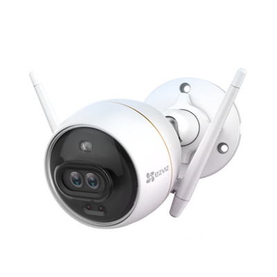 Valvekaamera Hikvision EZVIZ C3X ColorNightVision ja AI, kahe objektiiviga, 106kraadi, väli- ja sisetingimustesse IP67 FullHD 1080p 2MP H265