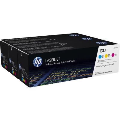 Toner HP U0SL1AM No.131A CMY Tri Pack cyan-magenta-yellow 1800lp / color LaserJet Pro 200 Color M251, MFP M276