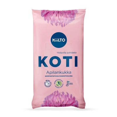 Üldpuhastuslapid niisutatud KIILTO KODU 36tk/pk