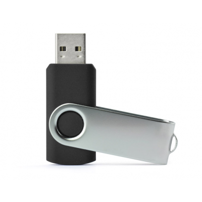 USB mälupulk TWISTER 32 GB must