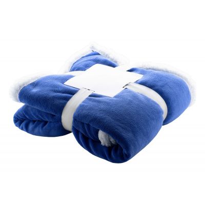 Coral fleece blanket SAMMIA 1200x1500 blue