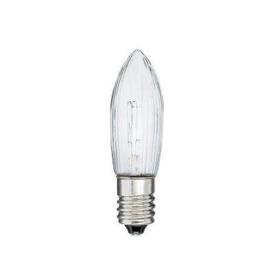 Spare bulbs for candles with 4-6 candles: E10, 55V, 3W 25x3, 3 pcs in a pack / 1 pack