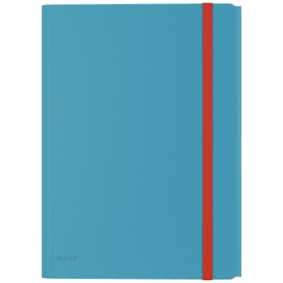Leitz Cosy Mobile 3-Flap Folder with Pocket, 235 x 8 x 320 mm, Calm Blue