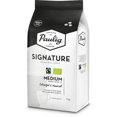 Coffee beans Paulig Signature Medium, Organic, Fair Trade, 1kg
