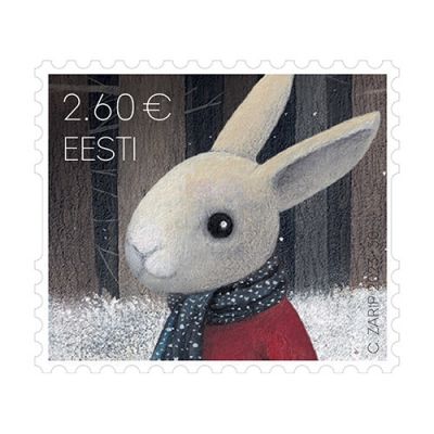 Postage stamp nominal 2,6 eur, Christmas