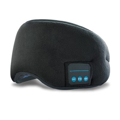 Sleep mask Satzuma, Bluetooth headphones, black