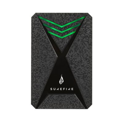 Kõvaketas väline HDD SureFire GX3 Gaming HDD 1TB 2.5" SuperSpeed USB3.2 Gen1 5Gbps Black/multicolor-LED