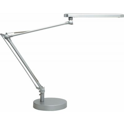 Valgusti UNILUX Mamboled 2.0, integreeritud LED lamp 5,8W, 3000K/4000K/5000K, 900Lux 35cm kõrgusel/alus+klamber, hõbehall