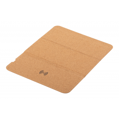 Wireless charger mouse pad RELIUM natural cork