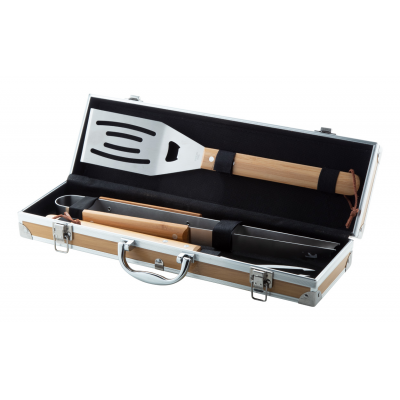 Barbecue set BARBOO stainless steel and bamboo