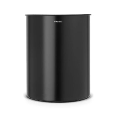 Trash can 15L, Brabant / Matt Black, matt black