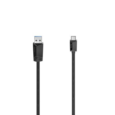 Hama USB-C Cable, USB-C Plug – USB-A Plug, USB 3.2 Gen 1, 5 Gbit/s, 3.00 m