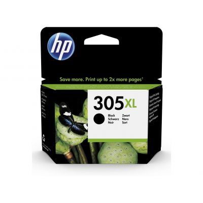 HP 305XL High Yield Black Original Ink Cartridge for Deskjet 23XX, 27XX/2710e, 41XX/4110e; DeskJet Plus 41XX; ENVY 60XX, 64XX; ENVY Pro 64XX