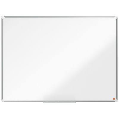 Valgetahvel NOBO Premium Plus Steel 1200x900mm, Magnetic, nurkadest kinnitatav/ al.raam