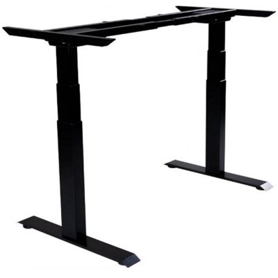 Adjustable table legs SUN-FLEX Deskframe VI black, H-620 ... 1250mm, 2 electr. engine, 600806 / set