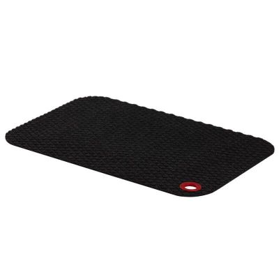 Stand mat SUN-FLEX StandMat Textile 455700, 780x550x22mm, surface rough, hole for hanging hook / dark gray textile