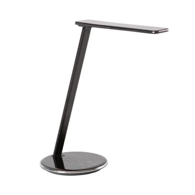 Luminaire SUN-FLEX QLITE, black 103105, H-35cm, integrated LED 5W, 200-800Lux, 2800-5600K, touch screen, QI wireless charger