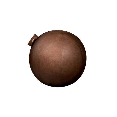 Istumispall/Tasakaalupall Novus Pila Ball D-70cm, käepide/pruun kunstnahk, kasutaja kasvule 175-185cm ja kaalule kuni 120kg