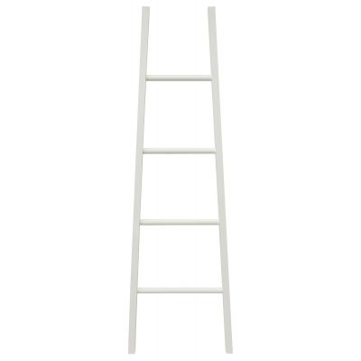 Ladder white 79921, H-155x31/48, 2.6kg/ wood