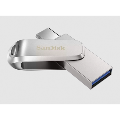 USB-mälupulk Sandisk USB-C 64GB/SDDDC4-064G-G46 Ultra Dual Luxe, Type-C, USB3.2 Gen1, max read 400MB/s