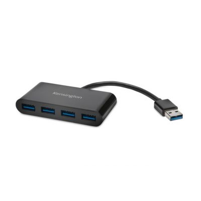 USB-Hub 3.0 Kensington UH4000 USB3.0 4-Port Hub for Windows and Mac