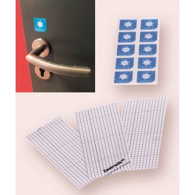 Protective film set, antimicrobial, 30pcs/pk, 165mm x 70, Coala Coversafe