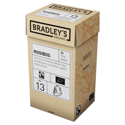 Punane tee Bradley's Organic Rooibos 1,5g* 25tk/pk