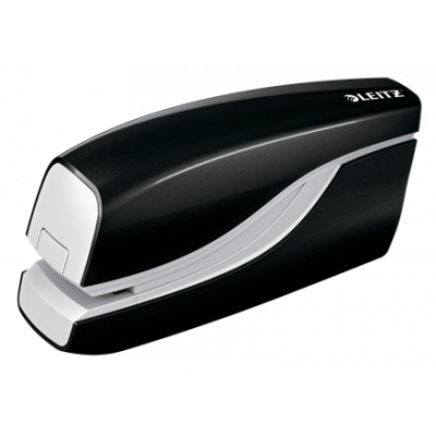 Stapler with electric batteries Leitz 5566 WOW black, 10 sheets, staples E1