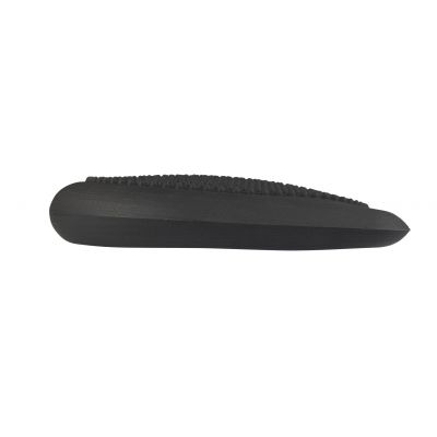 Ergonomic seat cushion, PVC, 25 x 25 x 7 cm, up to 100 kg, black