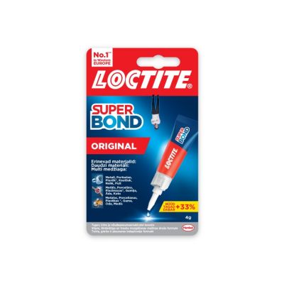 Kiirliim Loctite SuperBond Original 4g