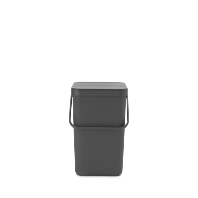 Sort & Go Waste Bin, 25 litre, Brabantia, Grey