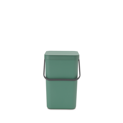 Sort & Go Waste Bin, 25 litre, Brabantia, Fir Green