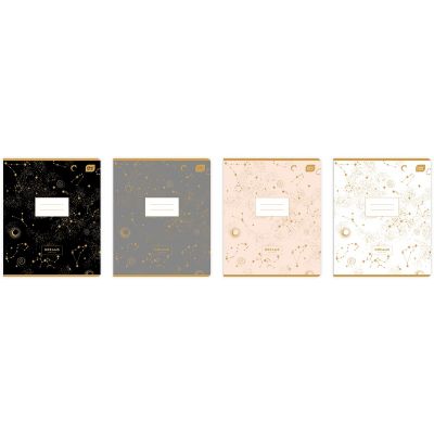 Notebook165x208 48 pages, 23 lines, METALLIC DREAMS assortment Interdruk