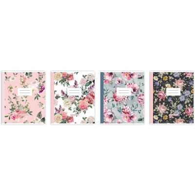 Notebook 165x208 60 sheets, 5x5 squares, BOTANIQUE assorted Interdruk