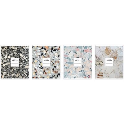 Caustic 165x208 80 sheets, 23 lines TERRAZZO assorted Interdruk