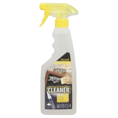 Puhastusvedelik SECURIT Cleaning spray, Wateproof markeritele, 500ml, kriidi-ja klaastahvlile / tk