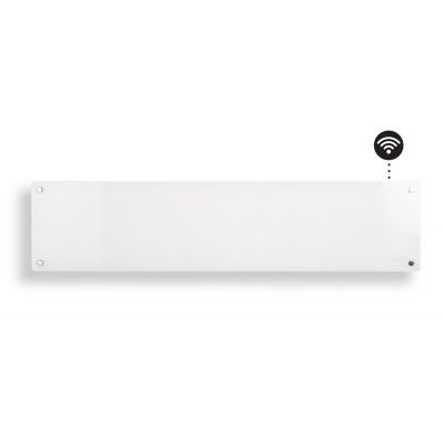 Klaasradiaator seinale Mill GL800LWIFI3 Gen3 800W 16m2 madal/lai Juhtmevaba ühendus nutiseadmega, Millheat APP