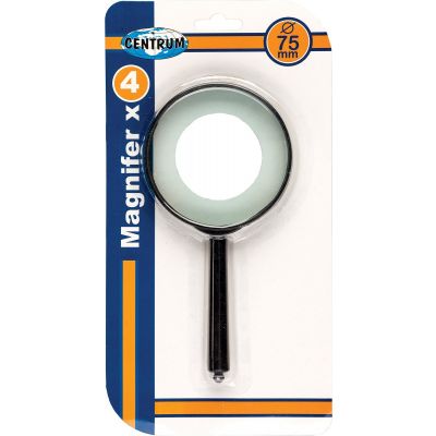 Magnifier Center, 4x, 75mm