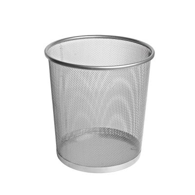 Paberikorv hõbe metall võrk, 15L, 26 x 30 cm, Forofis