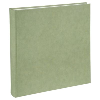 Photo album with classic sheet Hanf light green, 30x31cm, 60 white pages