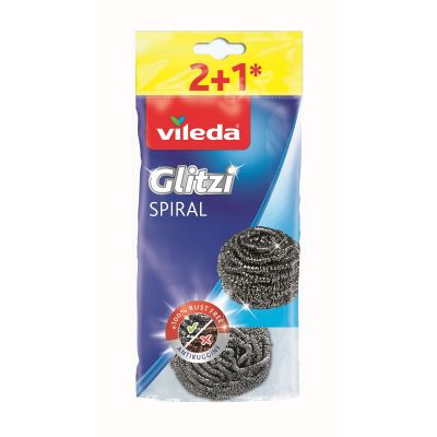 Spiral Scourer Inox 2+1 pcs