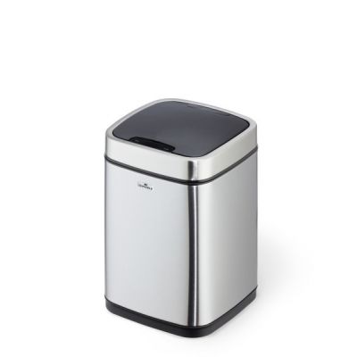 Trash can Durable NO TOUCH 6L, with automatic lid, stainless, 210 x 315 x 210 mm